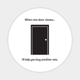 Realtor Opening Doors Magnet